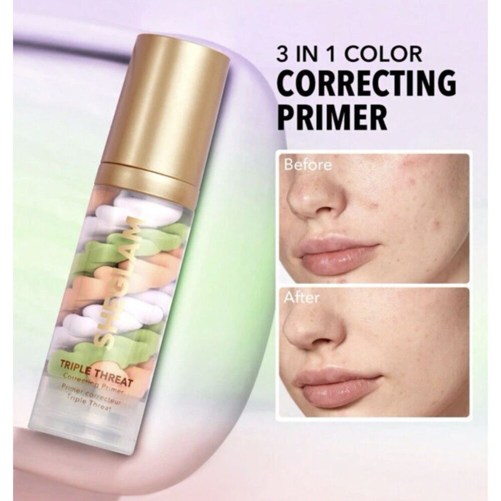 SHEGLAM Triple Threat Color Correcting Primer 3-in-1 Dullness & Dark Spot